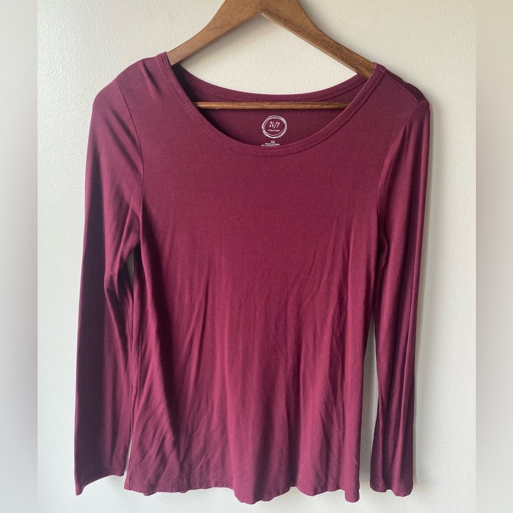 Maurices Size Small Dark Red